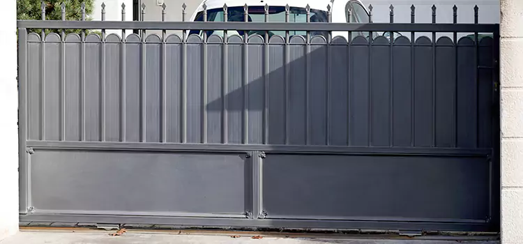 Metal Driveway Gate Installation Newport